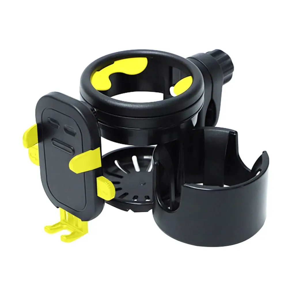 Portegobelet poussette voiture clip réglable support téléphone multifonction bébé sécurité pratique