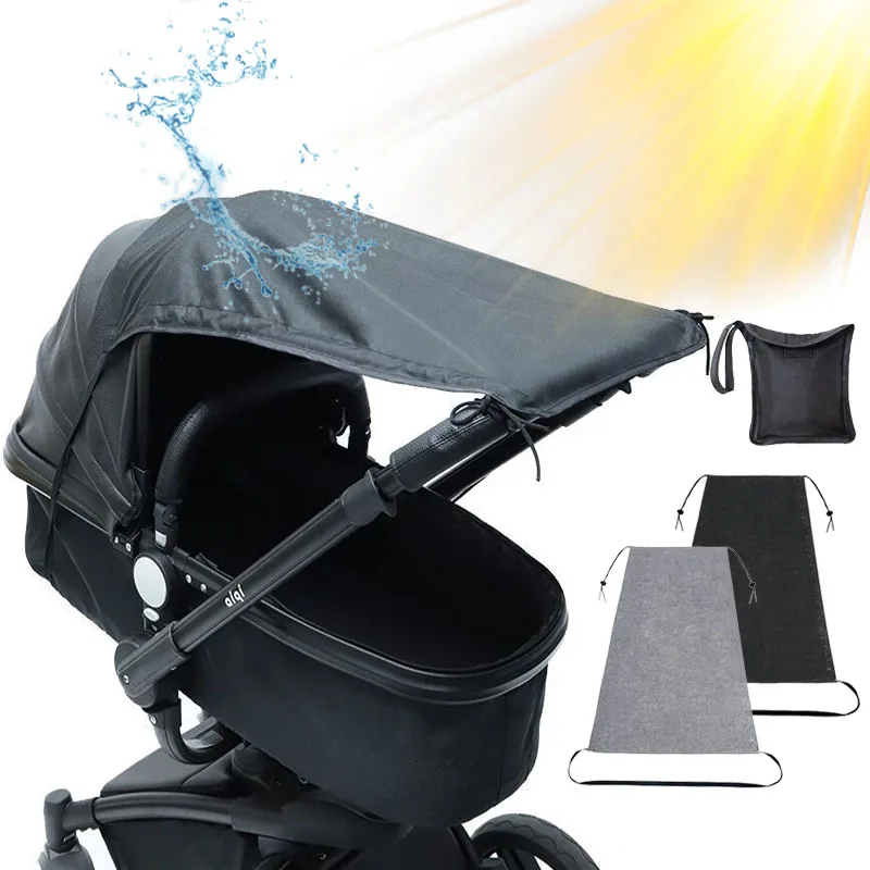 Housse protection UV universelle poussette bébé imperméable paresoleil accessoire coupevent activités plein ai