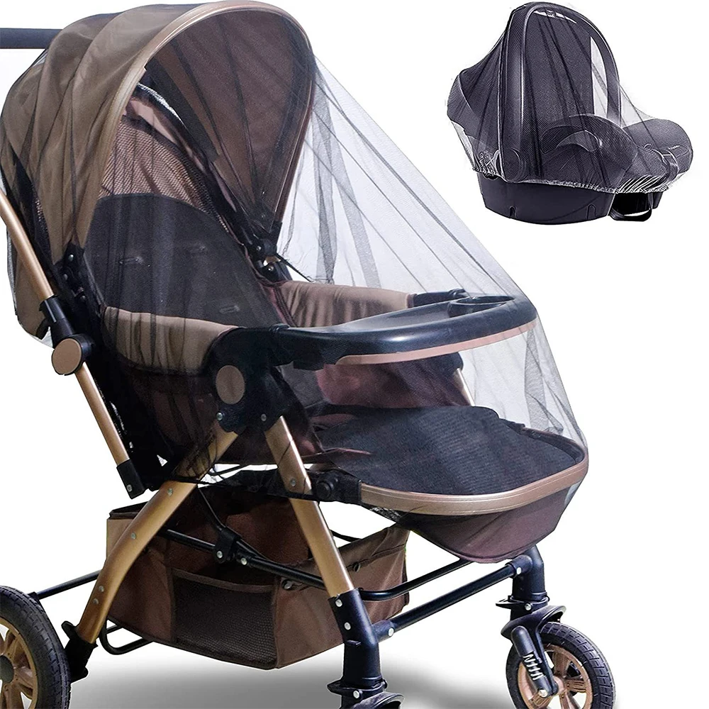 Moustiquaire poussette bébé respirant filet antiinsectes protection extérieure sécurité confort usage quotidie