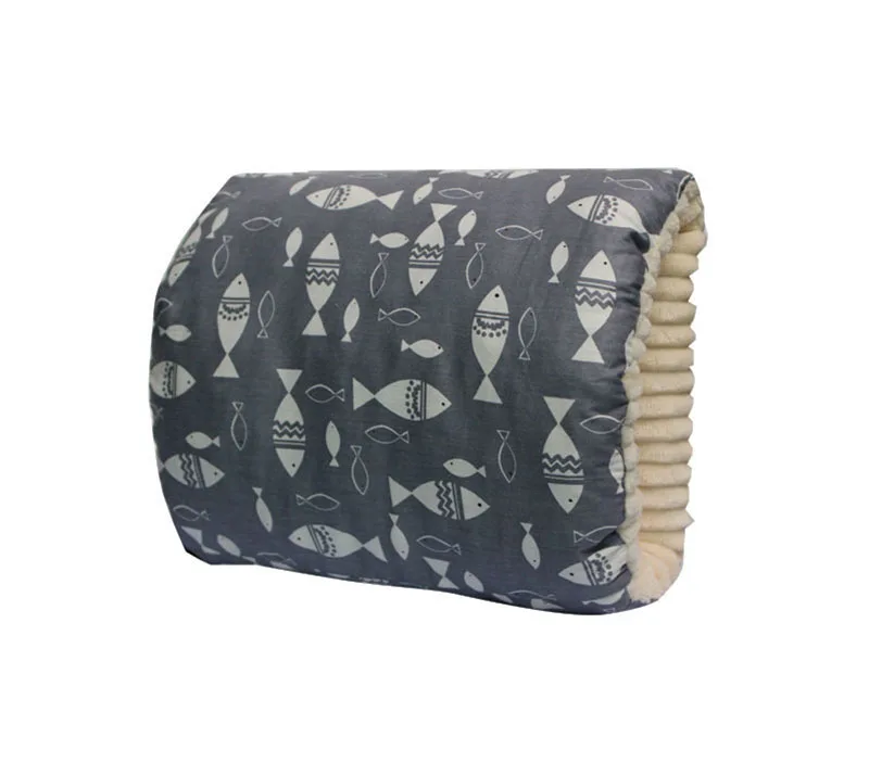 Oreiller d'allaitement bébé confortable soutien ergonomique maternité coussin doux motifs poissons design mode