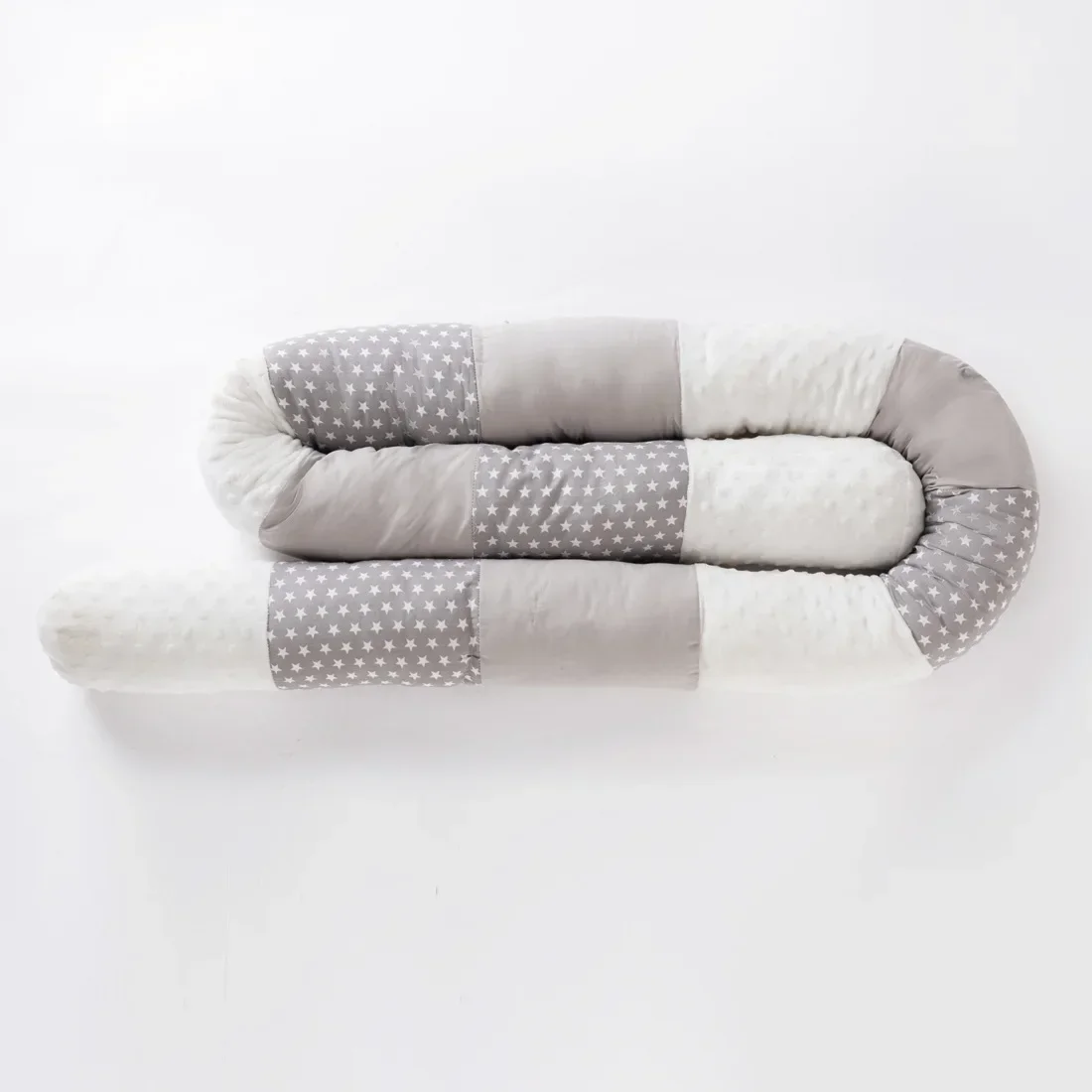 Coussin contour lit bébé bumper parechocs en coton design étoilé protection anticollision confort sommeil bébé