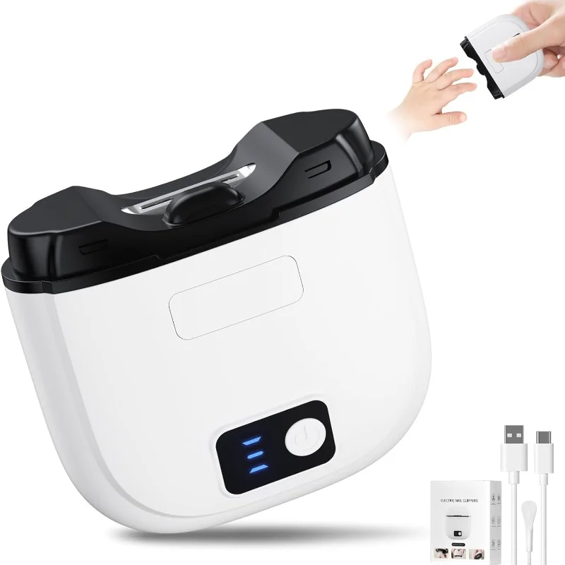Epilateur électrique lumière LED rechargeable USB 3 vitesses design ergonomique portable soins beauté visage e
