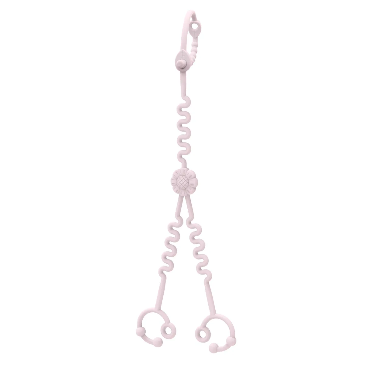 Supports objets cuisine design rose pastel plastique souple spirales accessoires cuisine moderne salle manger 