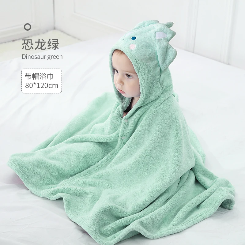 Serviettes de bain absorbantes pour bébé, peignoirs et couverture, canonique avec capuche, Everths hydrophile,