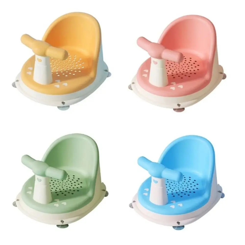 Chaise de bain pour bébé antidérapante siège confortable accoudoir 4