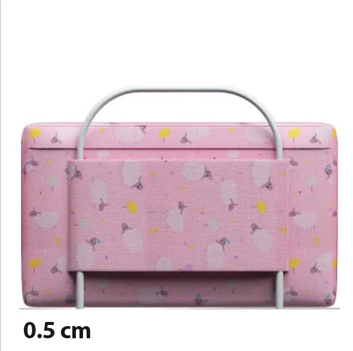 Barrière de lit ajustable pour bébé parechocs en nylon gardecorps de sécurité design fleuri rose idéal pour ch