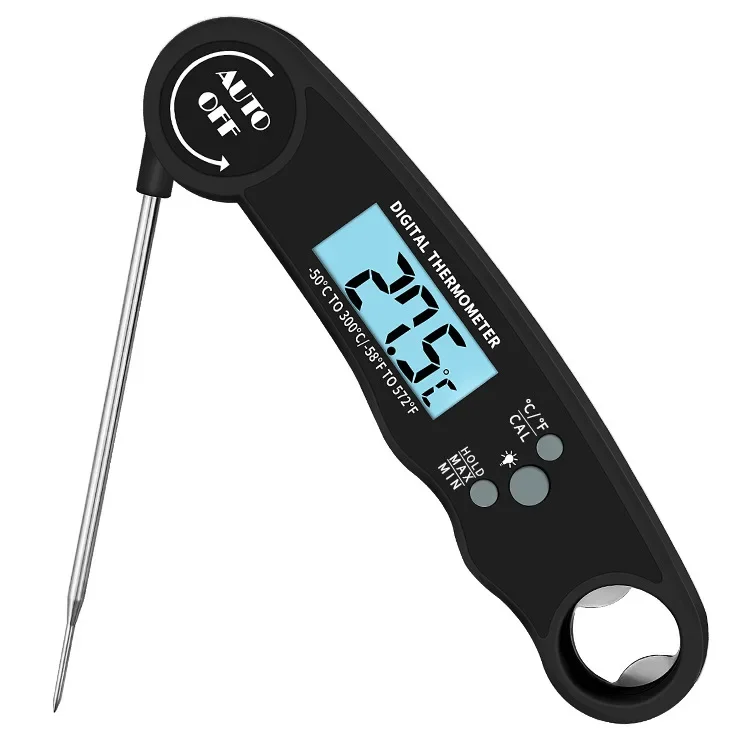 Thermomètre numérique cuisine TP700 mesure précise sans fil sonde métal compact et pratique pour barbecue four