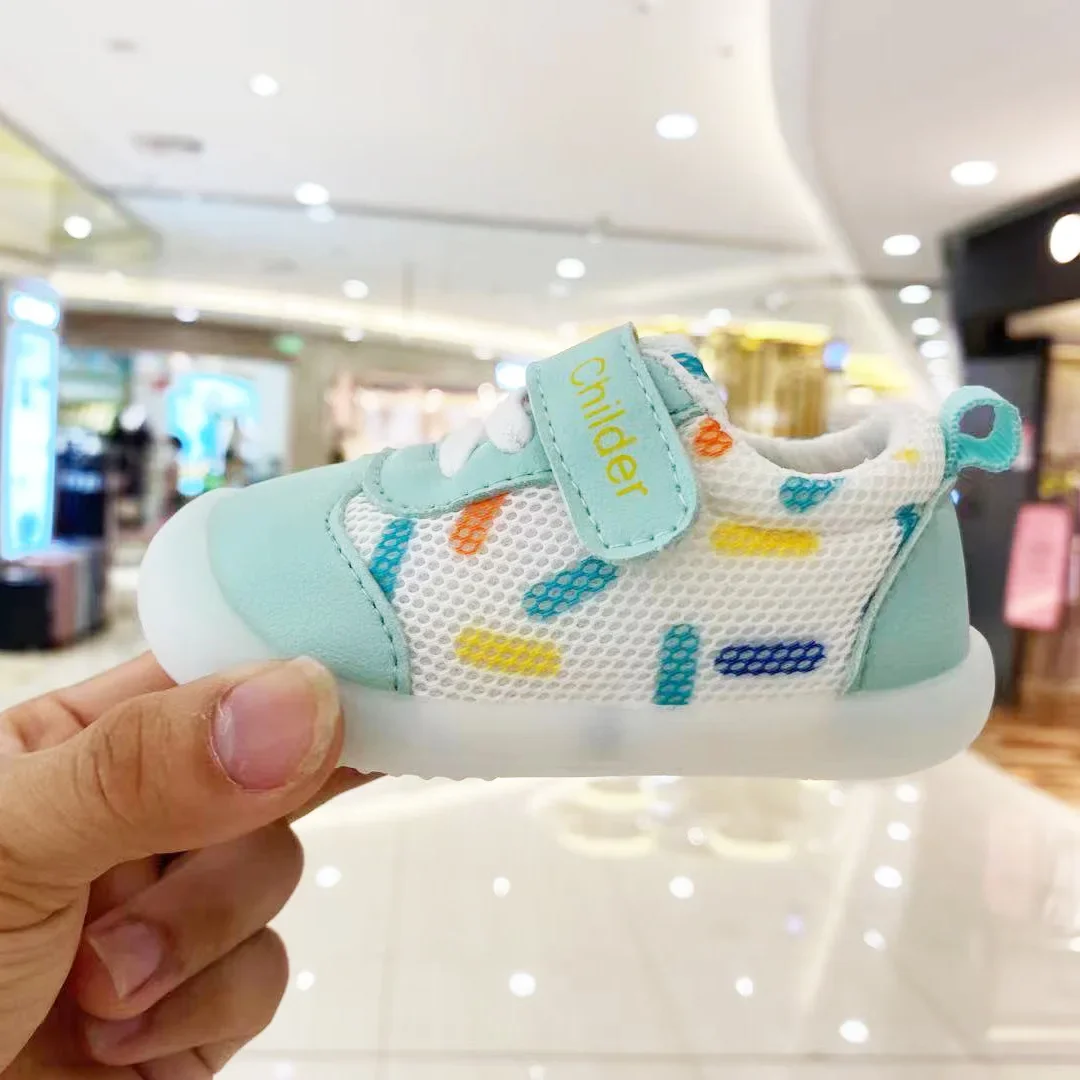 Chaussures de marche bébé 02 ans semelle souple maille respirante printemps/automne 2025 garçons filles chauss