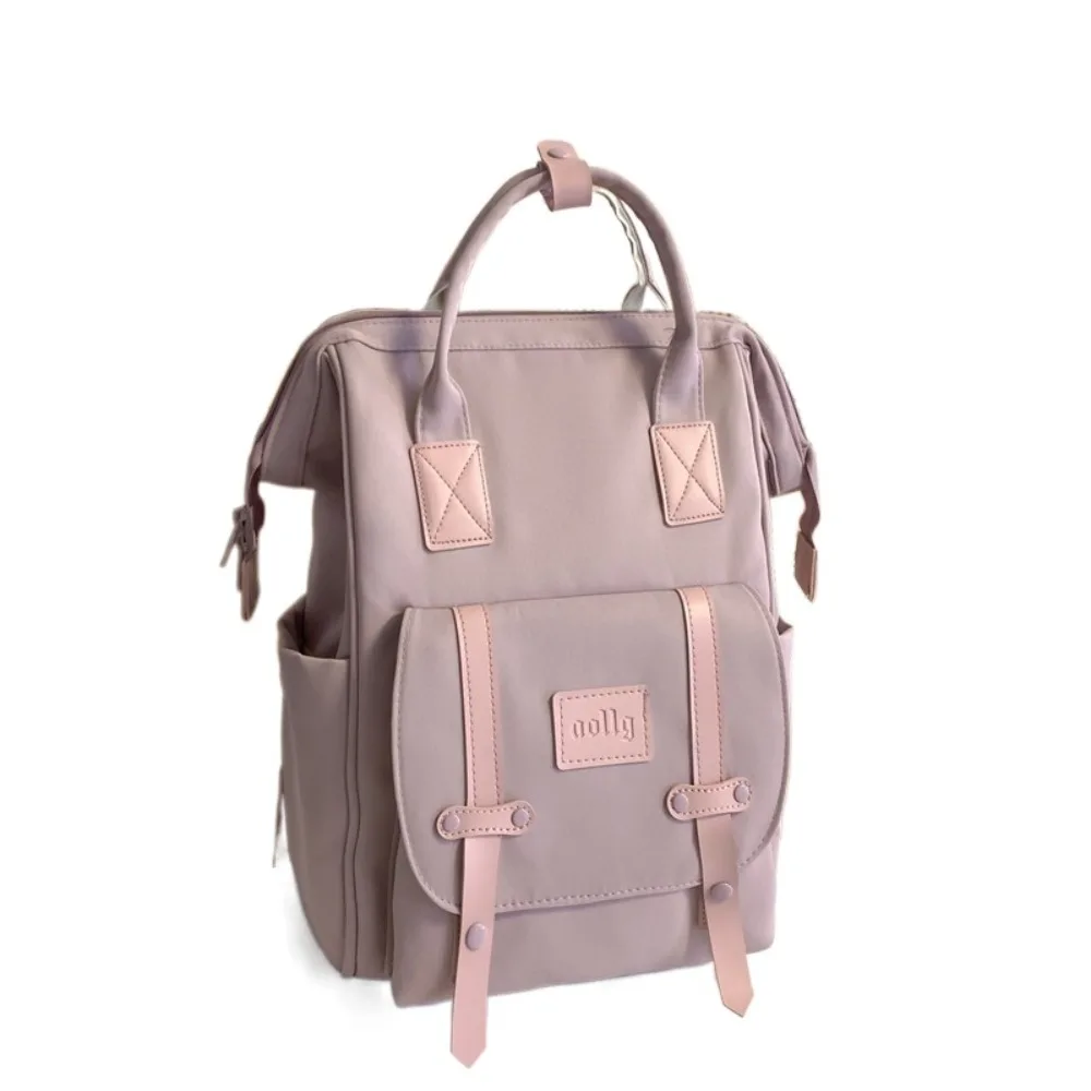 Sac à dos pour maman portage bébé multifonctionnel nylon antiéclaboussures sac à couches portable grande capac