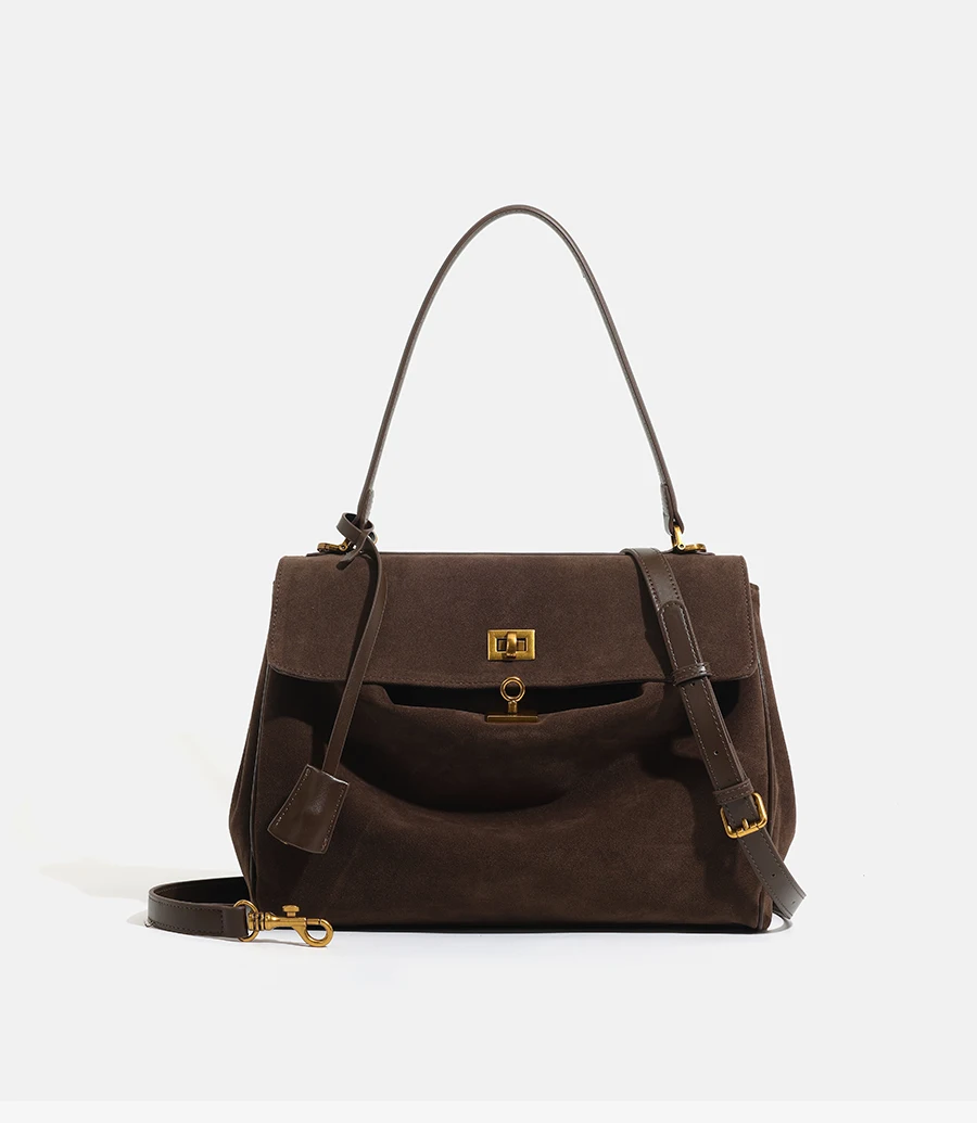 Sac fourretout en PU pour maman sac à bandoulière polyvalent design moderne grande capacité style intemporel u