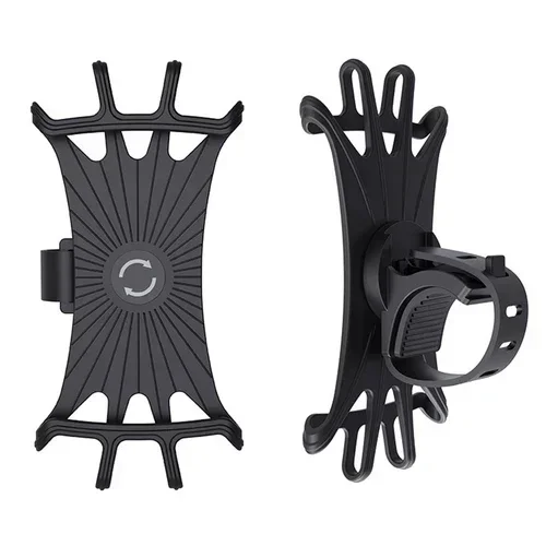 Portetéléphone universel antidérapant pour poussette support téléphone fixation guidon accessoire de sécurité 