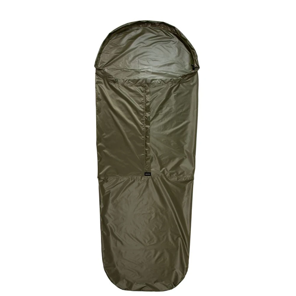 Sac de couchage léger résistant au froid bivouac étanche vert compact pratique outdoor randonnée camping survi