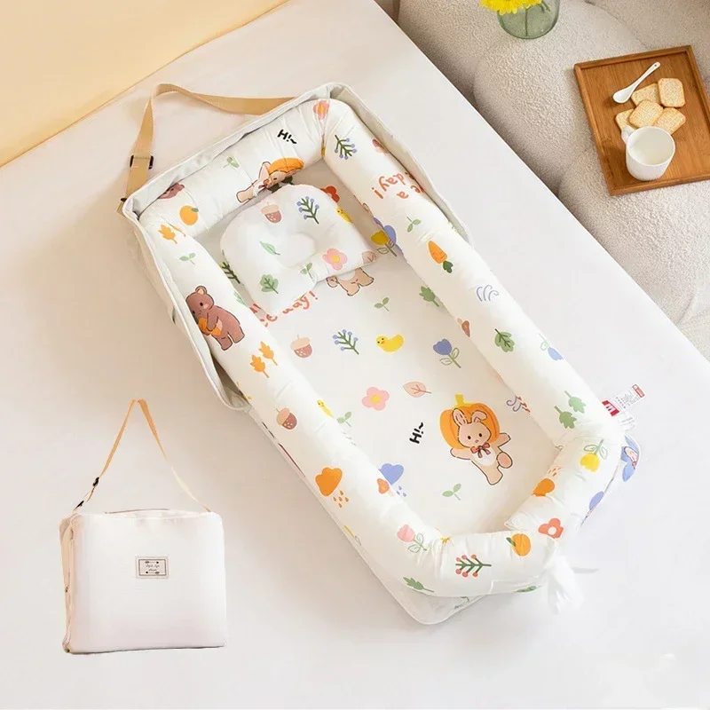 Nid de couchage pliant bébé lit nouveauné portable matelas rembourré parc de voyage accessoire puériculture bé