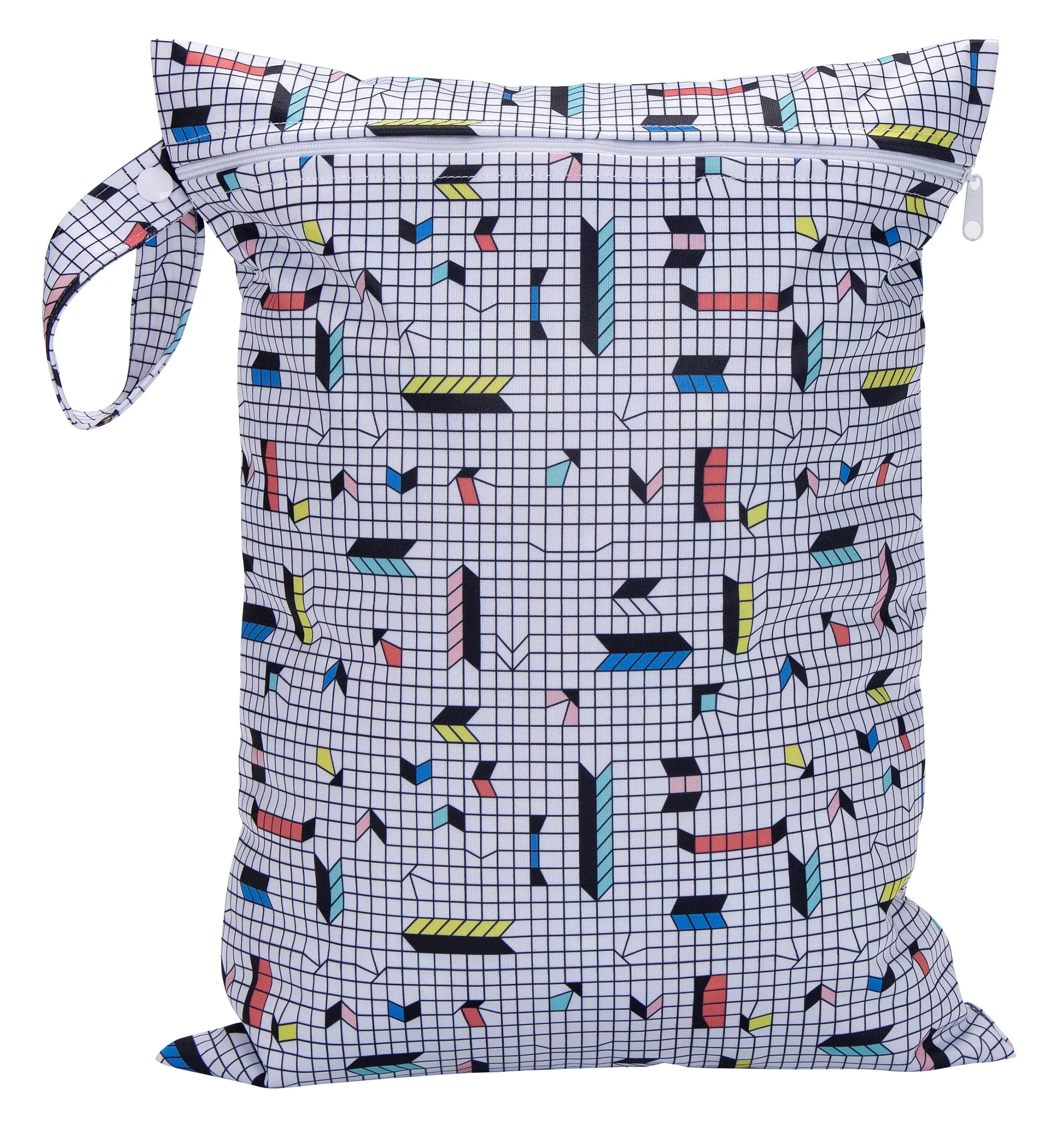 Sac à couches bébé 30x40cm étanche pratique design moderne maternité style coloré rangement sécurisé portable