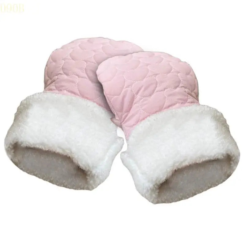 Gants isolants pour poussette bébé Doux chauds et résistants Cadeau idéal pour les futures mamans