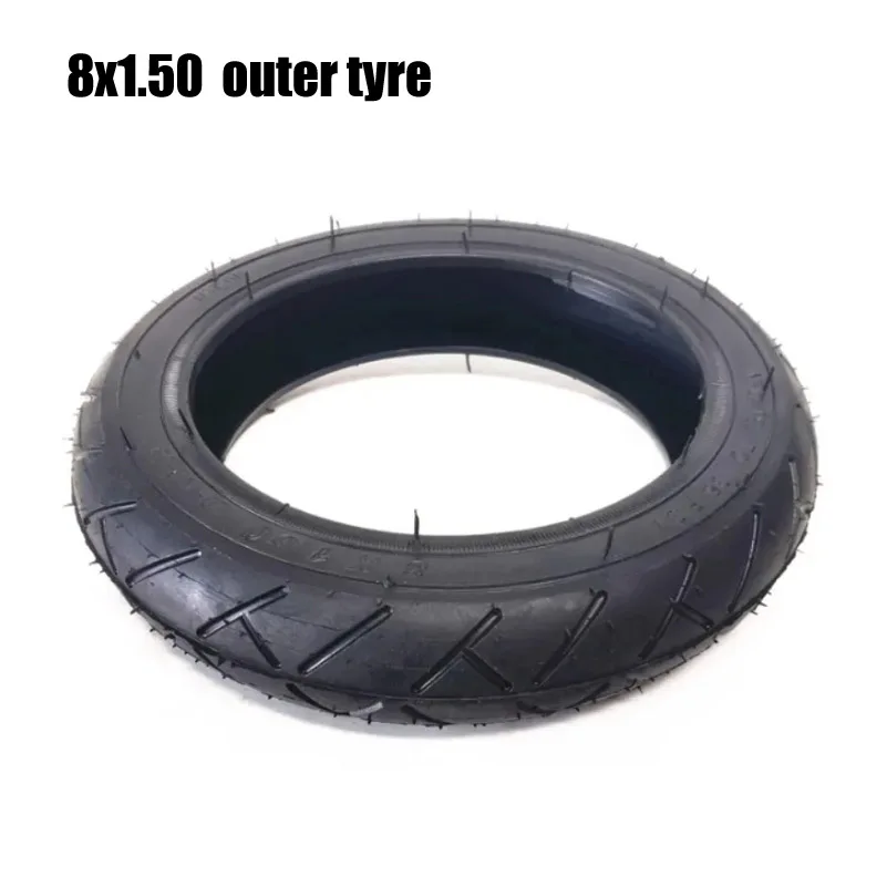 Le pneu 8x1.50 de 8 pouces est Applicable au Scooter électrique, poussette pour bébé - outer tyre