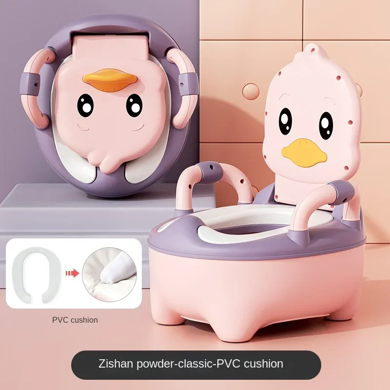 Siège d'entraînement pot enfants design ergonomique coussin PVC confort sécurité potty training enfant cadeau 