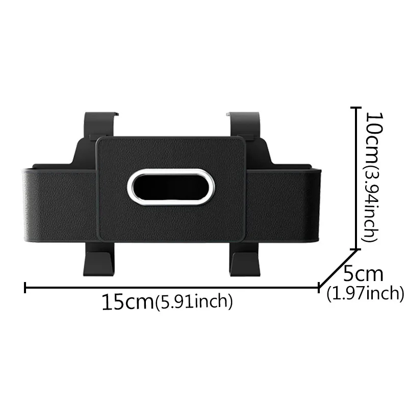Organisateur voiture multifonctionnel support fixation rangement boîte suspendue sac siège bébé design minimal