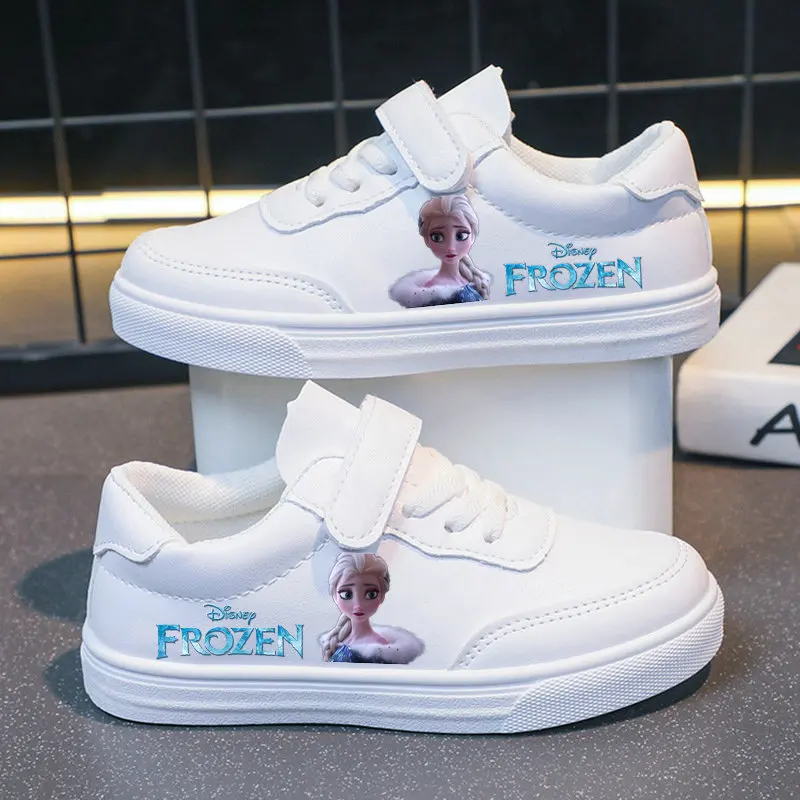 Disney Frozen enfants chaussures baskets filles Elsa princesse congelée sport décontractées 46 ans respirantes