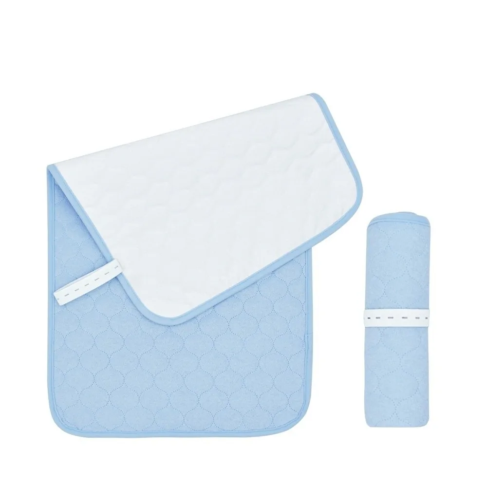 Matelas à langer réutilisable antidérapant bébé doublure tapis couffin pliable imperméable Station couches ble