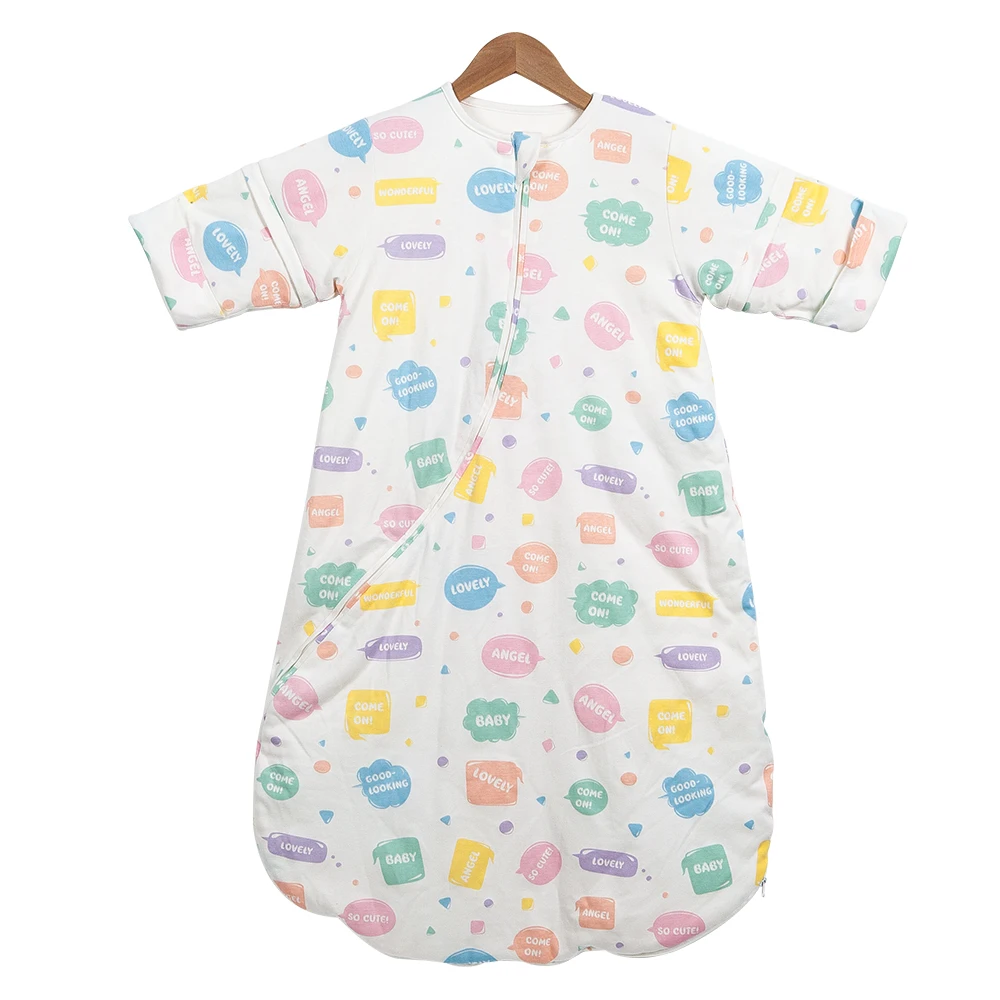 Sac de couchage bébé 012 mois vêtements de nuit amovibles couverture chaude et épaisse Anticoups de pied sacs