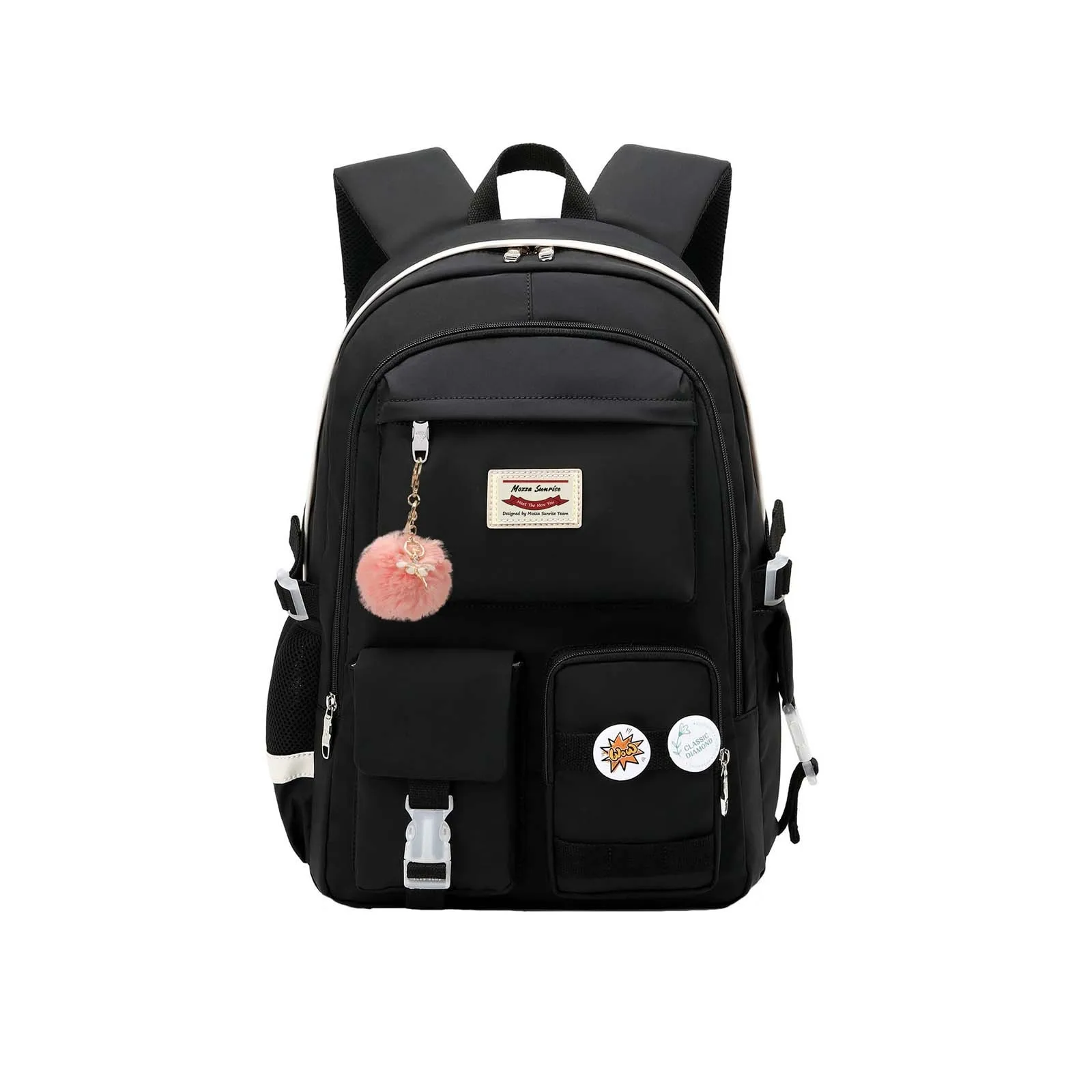 Sac à dos mignon de dessin animé pour collégien, sac à dos de grande capacité pour étudiant 2024, cadeaux de f