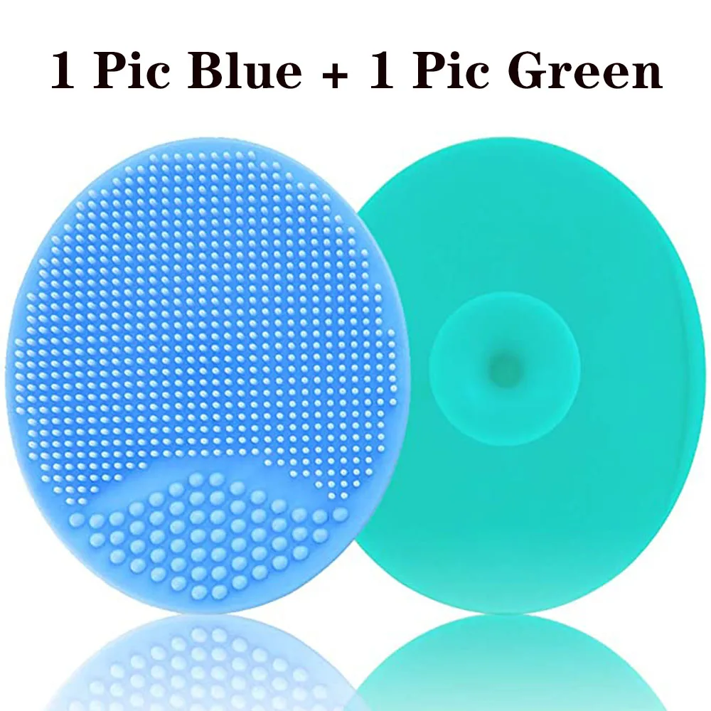 Pads de nettoyage en silicone pour bébé soins du visage démaquillage nettoyage en profondeur texture douce et 
