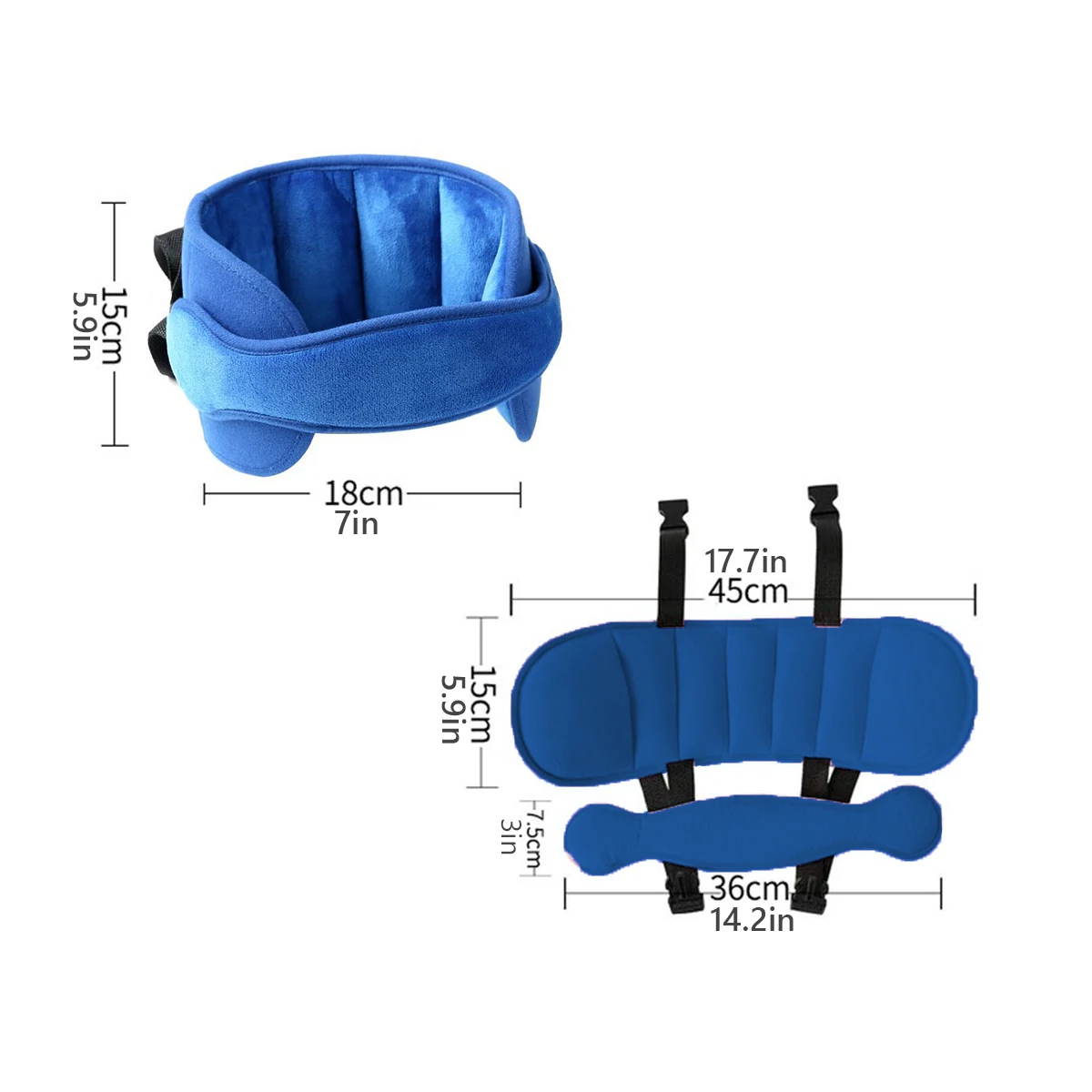 Support de tête siège voiture bébé ceinture fixation enfants positionneur sommeil réglable oreiller sécurité r