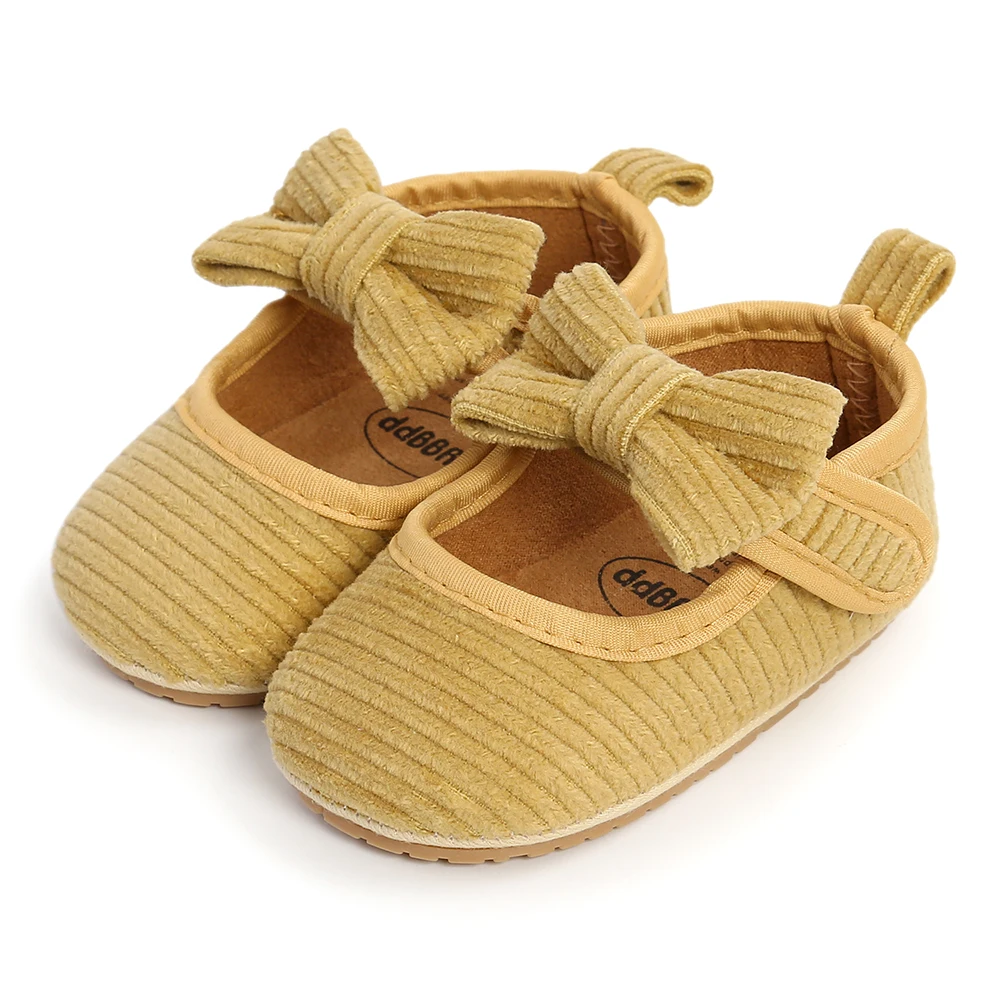 Chaussures de printemps et d'automne pour bébé fille souliers souples et décontractés pour les premiers pas F1