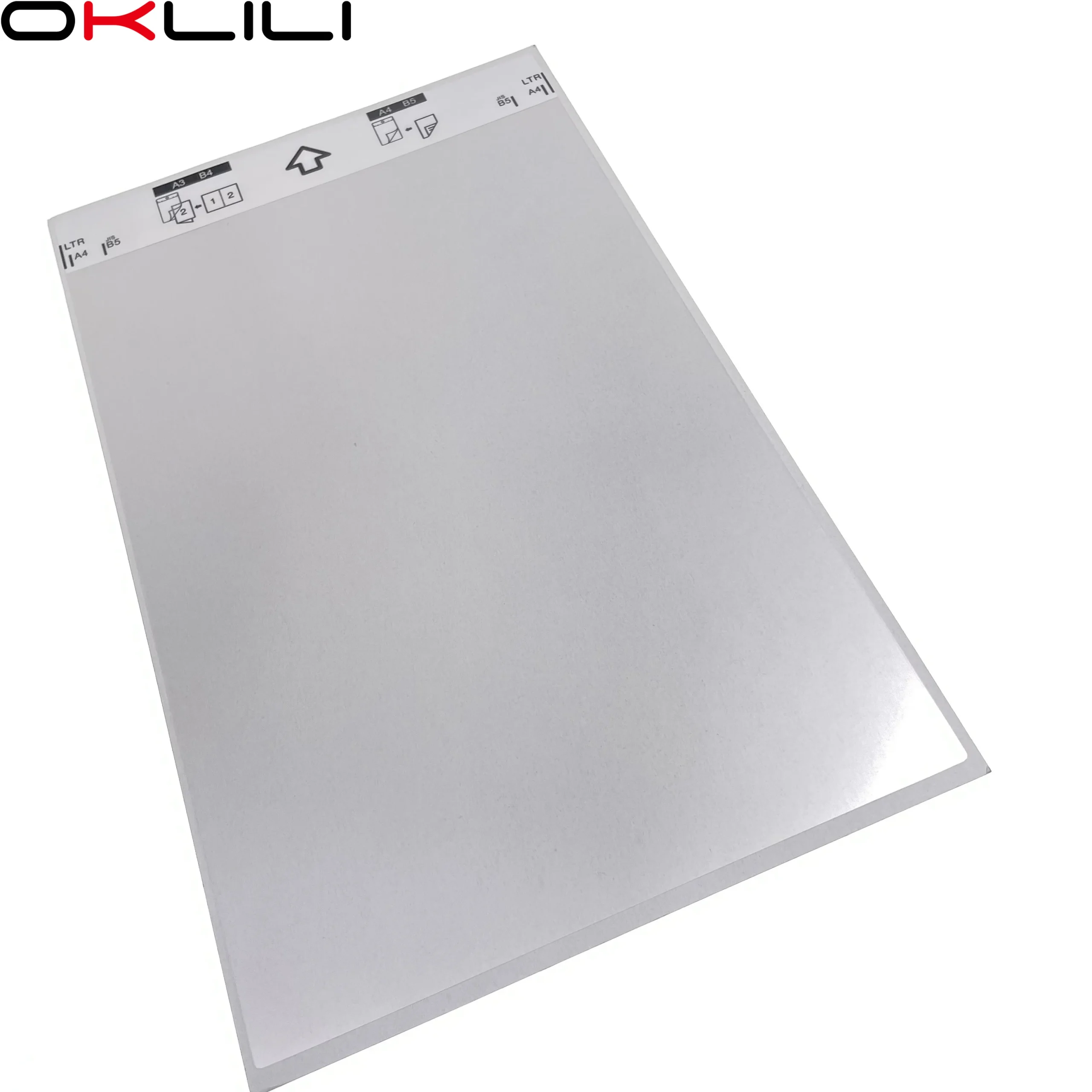 Feuilles de support OKLILI plastique rigide pour dessin créatif et professionnel design moderne blanc durable 