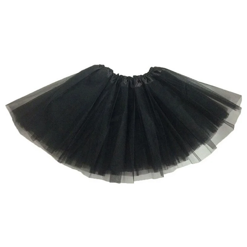 Jupe en tulle noire pour bébé fille danse spectacle fêtes robe princesse style évasé confort élastique look él