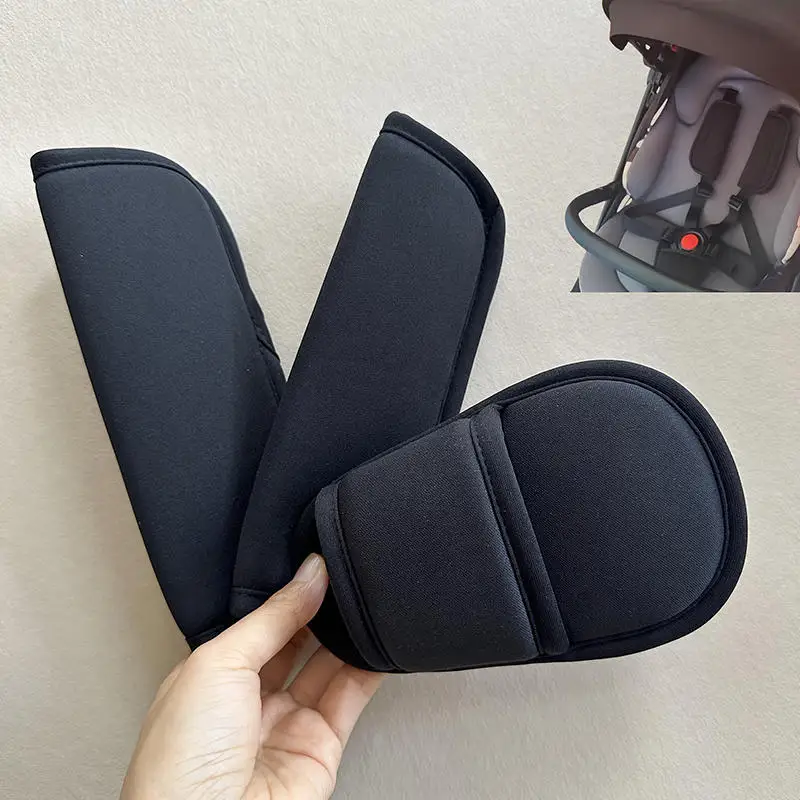 Coussinets de ceinture de sécurité voiture bébé housses sangle épaule poussette protection landau doux univers