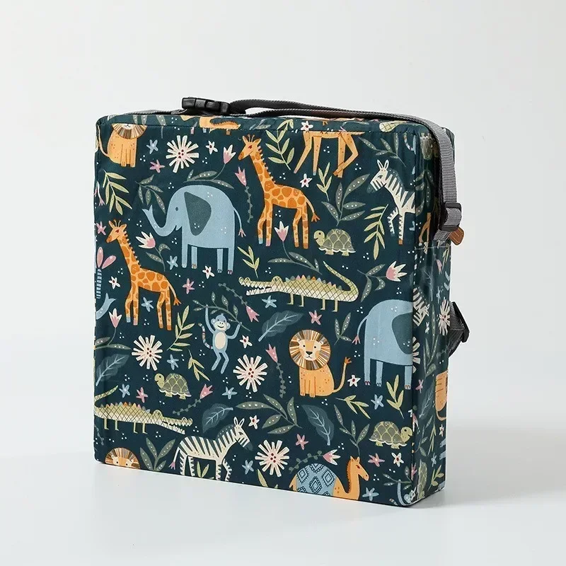 Sac à dos enfant conception moderne motifs animaux girafe lion tortue coloré zippé sangles latérales durable r