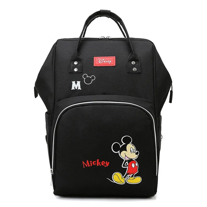 Sac à langer Disney Minnie Mickey sac à dos étanche grande capacité pour bébé sac de poussette multifonctionne