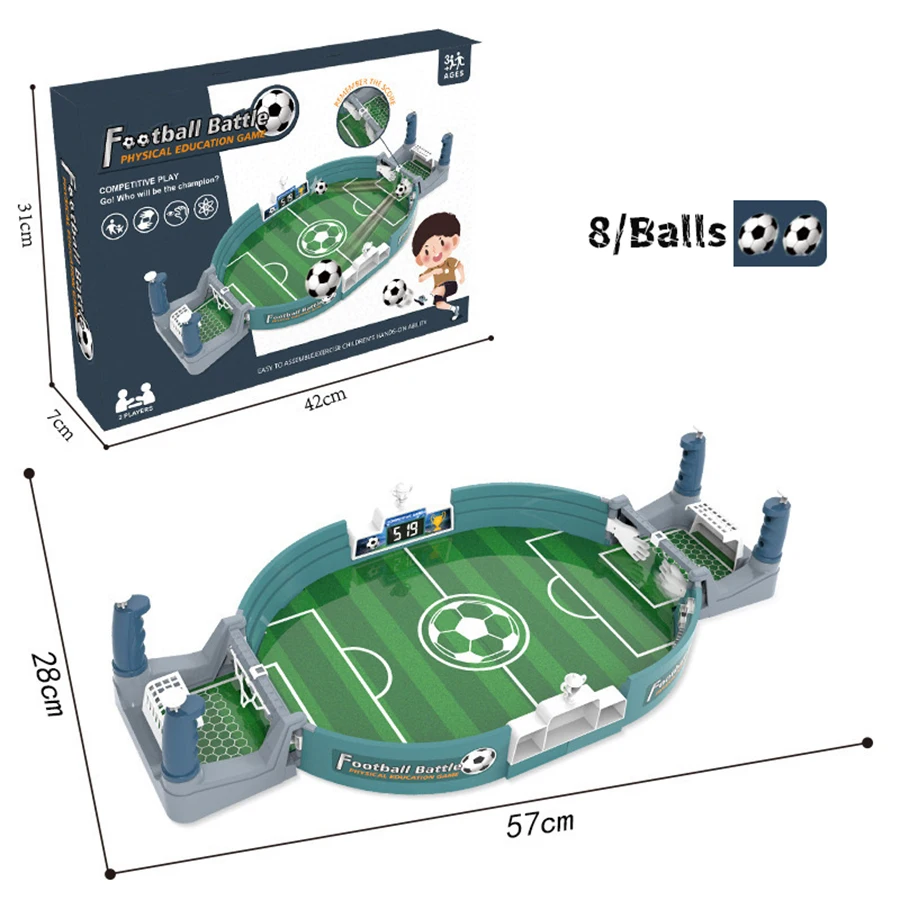 Jeu de Société Football Battle Éducatif et Interactif pour Enfants à partir de 3 Ans