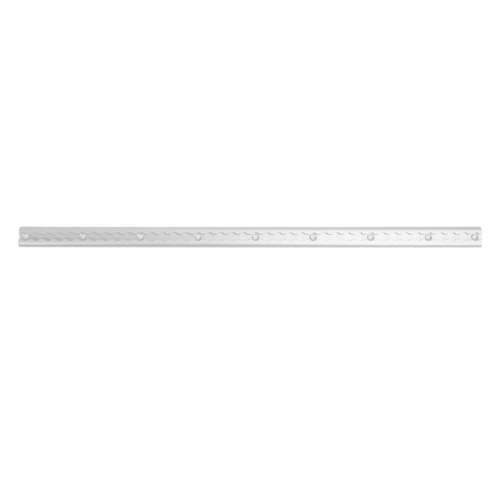 Règle en métal haute précision 30 cm Aluminium lisse brillant Mesure