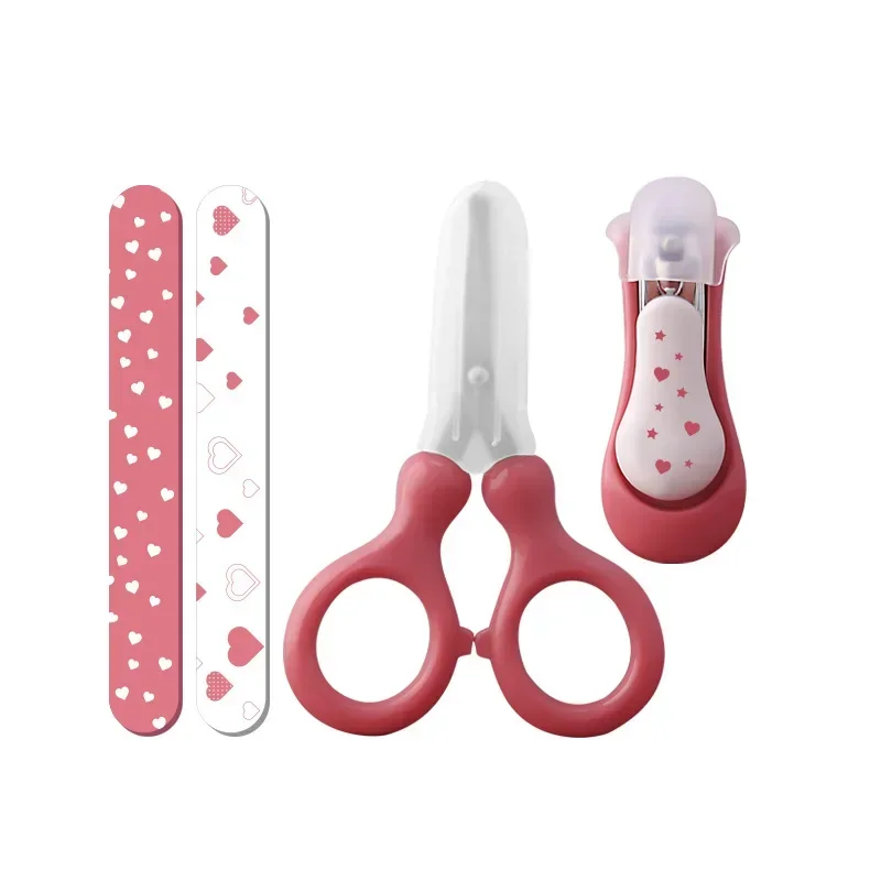 Ensemble soins ongles bébé ciseaux lime coupeongles sécurité design enfant manucure enfant accessoires bébé qu