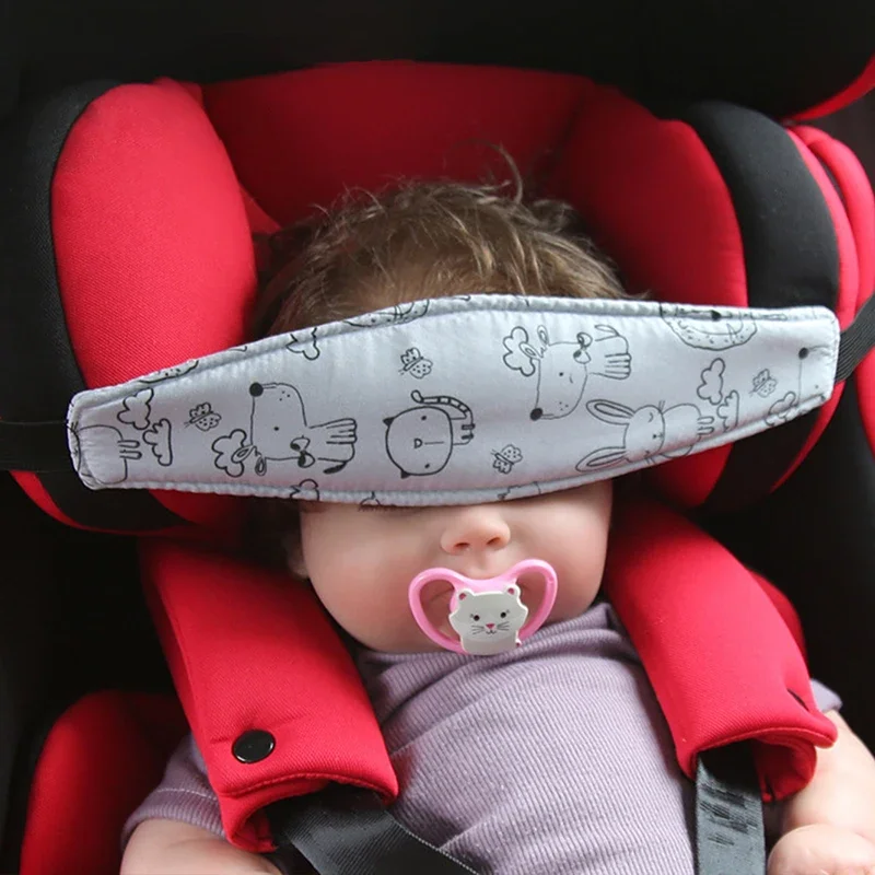 Masque de nuit bébé masque lumière voiture positionneur sommeil oreiller sécurité design animaux 03 ans