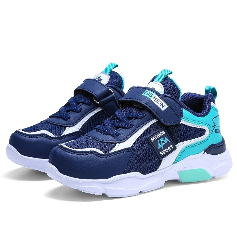 Baskets en maille respirante pour enfants, chaussures de sport