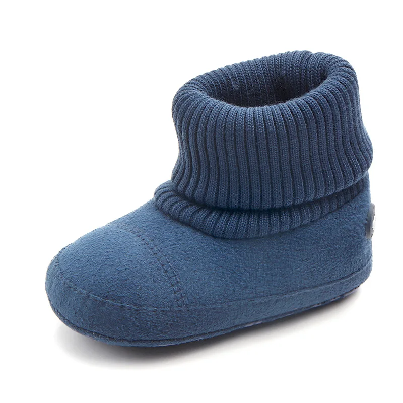 Pantoufles bébé fille garçon intérieur confort doux chaussons sans lacets antidérapant sans logo style moderne