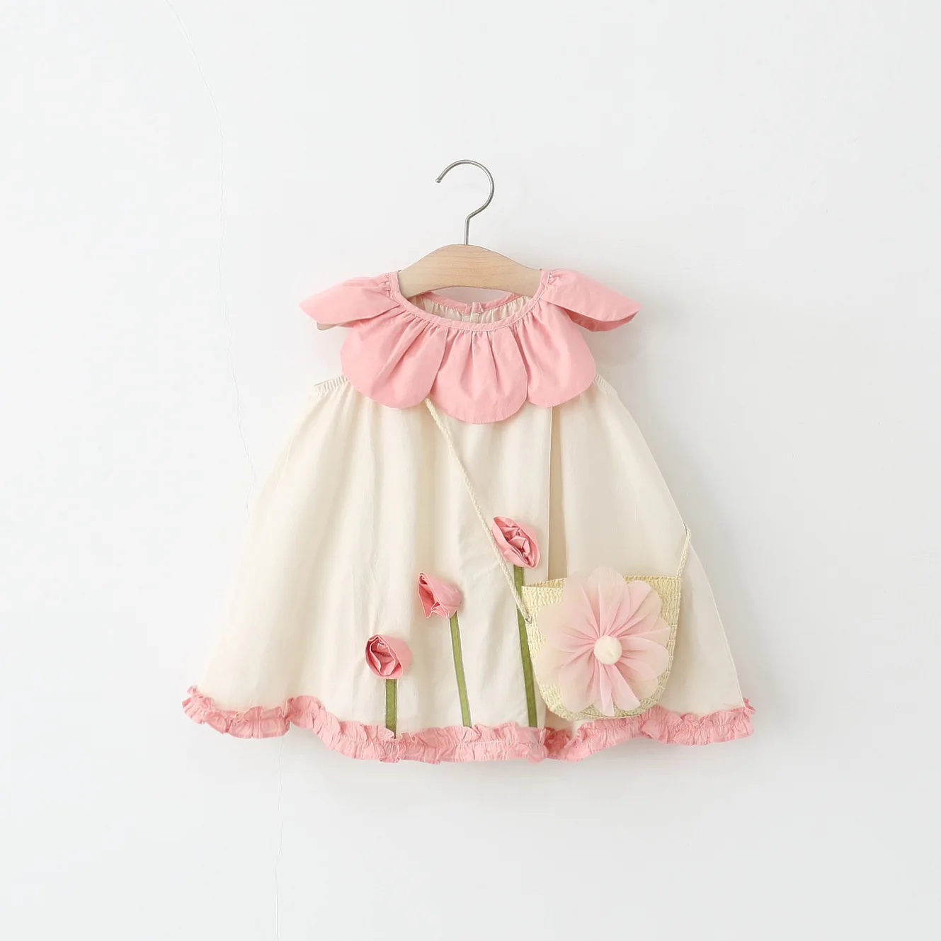 Robe bébé fille floral coton polyester 02 ans robe princesse occasion