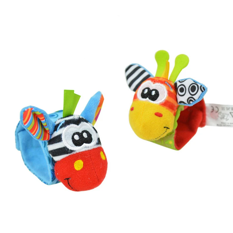 Hochet pour bébé, jouets, animaux en peluche mignons, hochet de