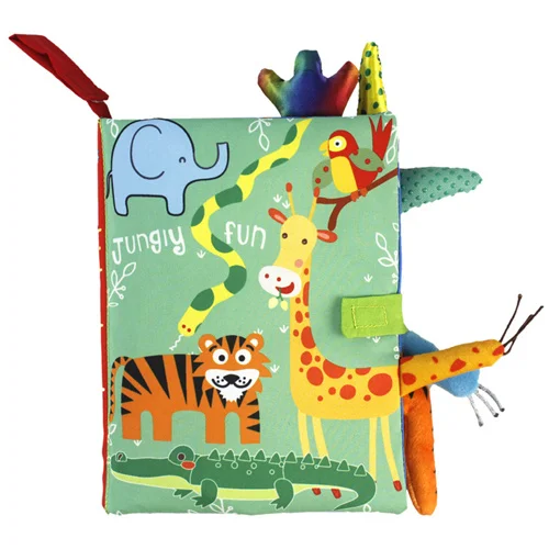 036 mois hochet mobile en tissu animaux en relief apprentissage des couleurs et des formes pour poussette et s