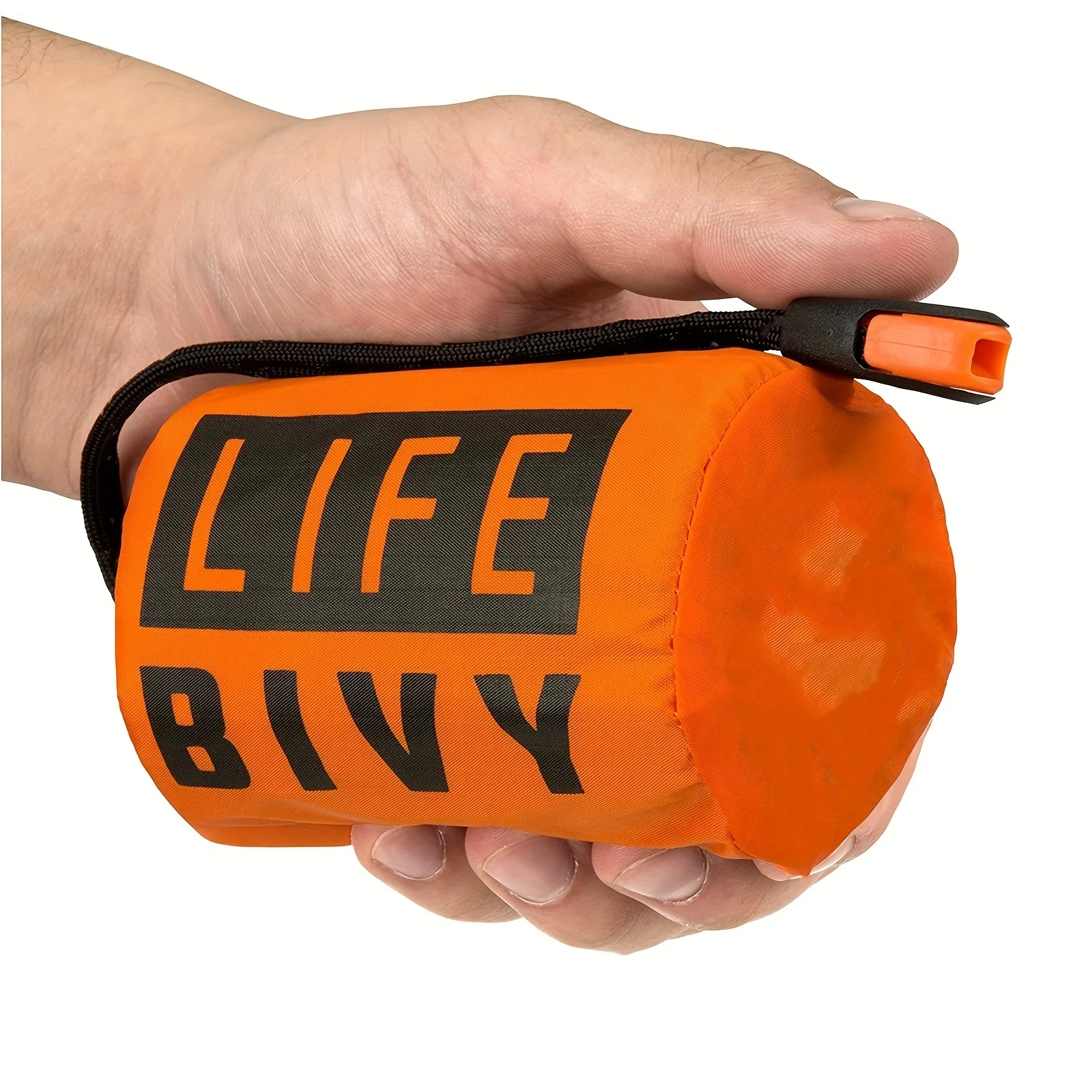 Sac de survie thermique portable en mylar sac de couchage d'urgence étanche kit de randonnée couverture de biv