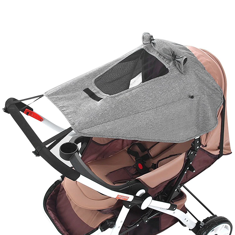 Accessoires universels de poussette pour bébé, pare-soleil, Protection UV, couverture d'auvent de chariot pour