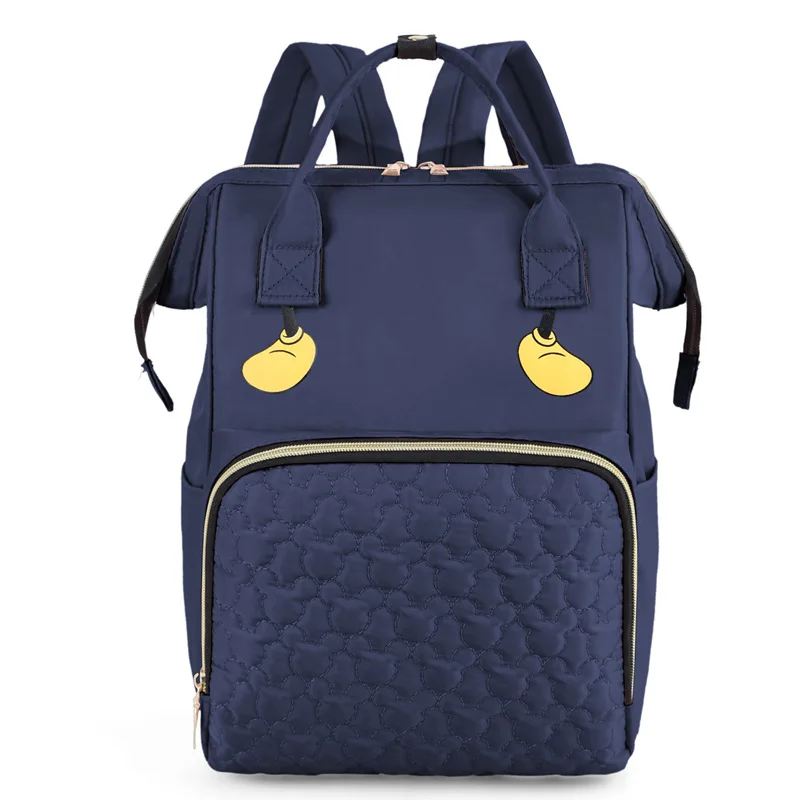 Sac à Dos Multifonctionnel de Grande Capacité avec Nom Brodé pour Maman, Portable, Voyage en Plein Air, Multi 