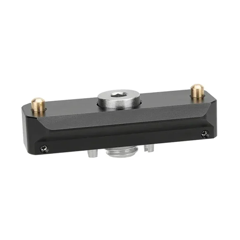 Barre de montage rapide pour appareil photo caméra trépied aluminium anodisé noir haute qualité durable facile