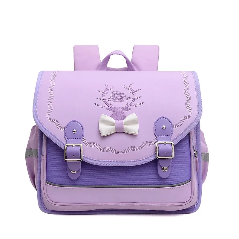 Sac à dos étanche Orth4WD pour filles design floral rabat sécurisé matière nylon durable et confortable écolie