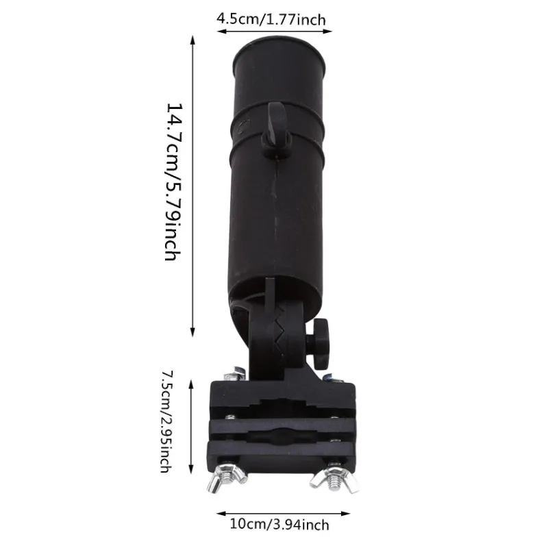 Support de parapluie universel pour fauteuil roulant chariot de golf et poussette ajustable 180° fixations séc