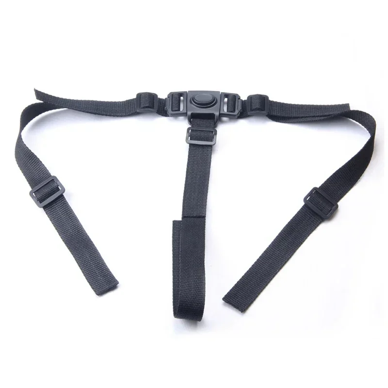 Ceinture de sécurité 3 points pour chaise bébé harnais alimentation fixe accessoire poussette durable et sécur